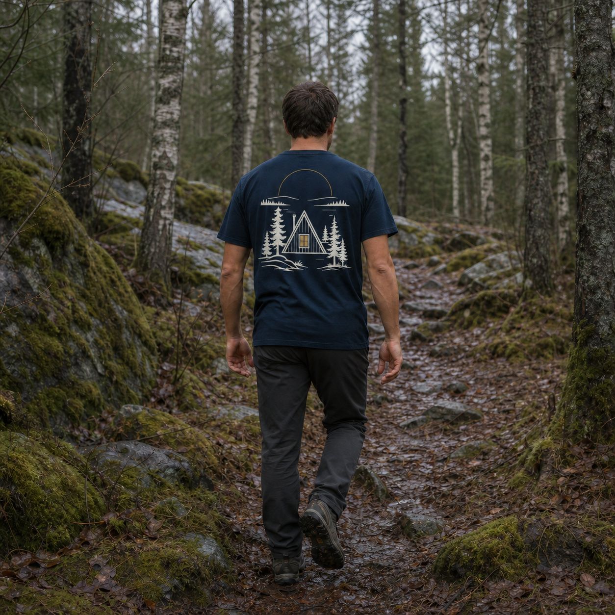 A-Frame, worn outdoors in the north