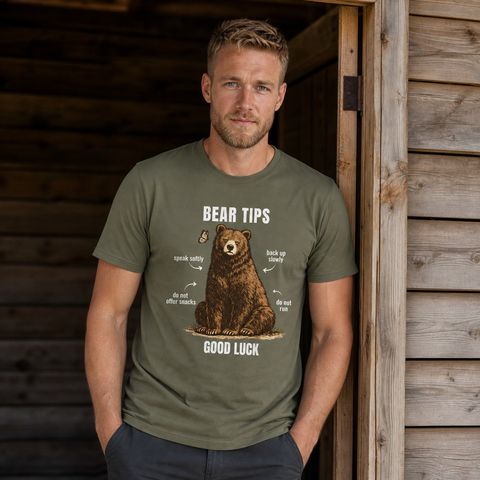 Bear Tips, worn outdoors in the north